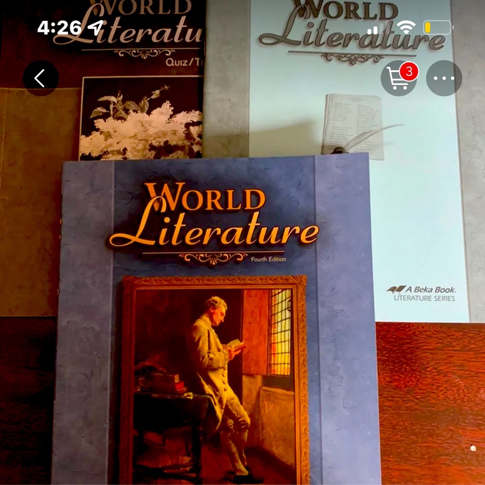 Abeka world literature grade 10